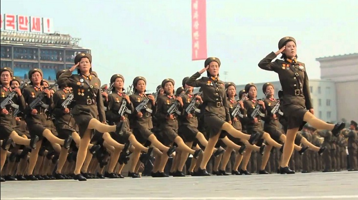 tentara wanita korea utara